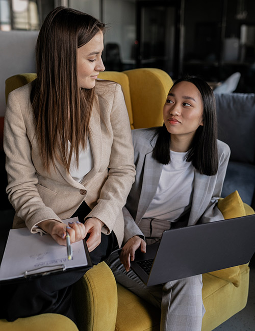 Two accountants together